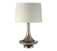 Orsina Textured Champagne Glass Table Lamp, Irregular Art Glass Lamp For Home Décor, Artistic Teardrop Table Lamp