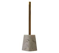 Premier Housewares White Toilet Roll Holders Free Standing Marble Effect Brush Holder Slender Toilet Brushes And Holders Sets Freestanding Toilet Roll Holder 9 x 35 x 9