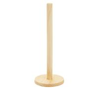 Premier Housewares Wooden Kitchen Roll Holder/Kitchen Organizer Robust Paper Towel Holder/Lightweight And Robust Tissue Roll Holder W13 x D13 x H31cm