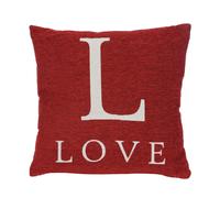 Premier Housewares Words 'Love' Red Cushion
