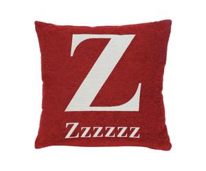 Premier Housewares Words 'Zzzzzz' Red Cushion
