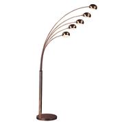 Premier Housewares Zeus 5 Arced Lights Floor Lamp