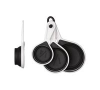 Premier Housewares Zing Black Silicone Measuring Cups - Set of 4