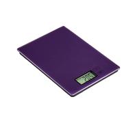 Premier Housewares Zing Purple Glass Kitchen Scale - 5kg