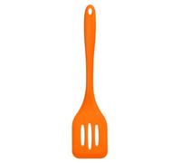 Premier Housewares Zing Silicone Slotted Turner - Orange,H29 x W7 x D2cm