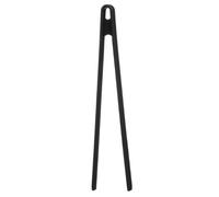 Zing Silicone Tongs - Black