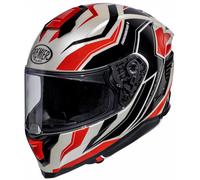 Premier Hyper RW, full face helmet L Silver/Black/Red