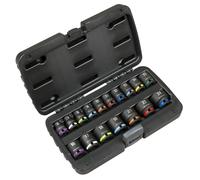 Sealey Premier Impact Socket Set AK68218 3/8" Sq Drive 17pc