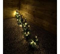 Premier Pre-Lit Christmas Tree Pathway Lights, 6 Pack, Green