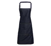 Premier Jeans Stitch Bib Apron (Pack of 2) RW6818