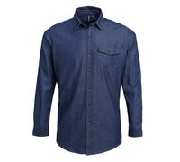 Premier Jeans stitch denim shirt - Mens, 100% Cotton, Oeko-Tex