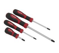 Sealey AK4314 Screwdriver Set 4Pc Jis