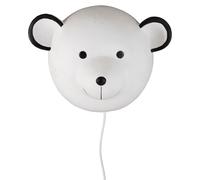 Premier Kids Kids Bear Wall Mount Night Light Premier Housewares White One Size