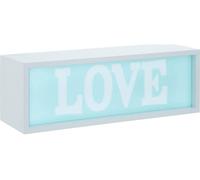 PREMIER KIDS Love LED Light Box Lamp - Blue & White