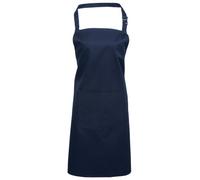 Premier ladies apron with pocket, colourful - Blue - One size