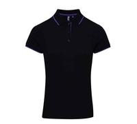 Premier Ladies Contrast Coolchecker® Piqué Polo Shirt PR619