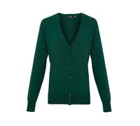 Premier Ladies Cotton Acrylic V Neck Cardigan PR697