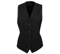 Premier Ladies Lined Waistcoat Black L