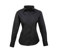 Premier Ladies Long Sleeve Poplin Blouse PR300