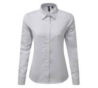 Premier Ladies Maxton Check Long Sleeve Shirt PR352