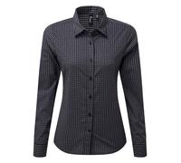 Premier Ladies Maxton Check Long Sleeve Shirt PR352
