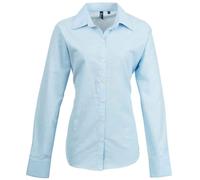 Premier Ladies Signature Long Sleeve Oxford Shirt PR334