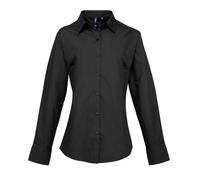 Premier Ladies Supreme Long Sleeve Poplin Shirt PR307