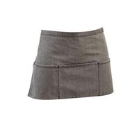 Premier Ladies/Womens Colours 3 Pocket Apron / Workwear - Grey Denim - One Size - Grey Denim