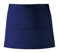 Premier Ladies/Womens Colours 3 Pocket Apron/Workwear (One Size) (Navy)