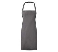 Premierstar Bib Apron Essential - Women's Catering Workwear One Size Dark Grey