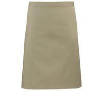 Premier Ladies/womens Mid-Length Apron (Pack Of 2)