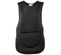 Premier Ladies/Womens Pocket Tabard/Workwear (L) (Black)