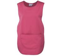 (3XL, Fuchsia) Premier Ladies/Womens Pocket Tabard / Workwear (Pack of 2)