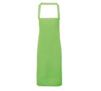 Premier Ladies/womens Slim Apron (No Pocket) / Workwear (Pack Of 2)