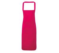 Premier Ladies/womens Slim Apron (No Pocket) / Workwear (Pack Of 2)