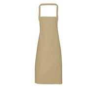 Premier Ladies/womens Slim Apron (No Pocket) / Workwear (Pack Of 2)