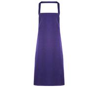 Premier Ladies/womens Slim Apron (No Pocket) / Workwear (Pack Of 2)