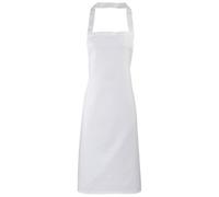 Premier Ladies/womens Slim Apron (No Pocket) / Workwear (Pack Of 2)