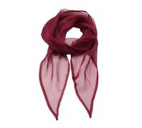 Premier Ladies/Womens Work Chiffon Formal Scarf (One Size) (Burgundy)