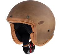 Premier Le Petit Classic B.O.S. Brown Old Style BM Jet Helmet, brown, size S for Men