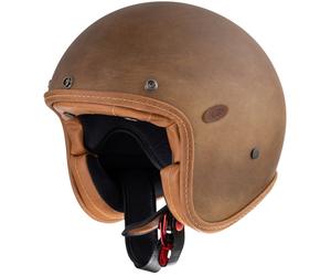 Premier Le Petit Classic B.O.S. Brown Old Style BM Jet Helmet, brown, size XS for Men