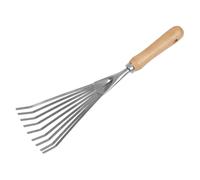 Premier Leaf Hand Rake With Ash Handle & Stainless Steel Tines