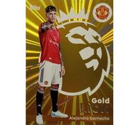 Premier League 2026 Alejandro Garnacho Gold Lion Trading Card