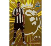 Premier League 2026 Alexander Isak Gold Lion Trading Card