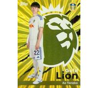 Premier League 2026 Ao Tanaka Gold Lion Trading Card