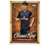 Premier League 2026 Christian Norgaard Chrome Kings Trading Card