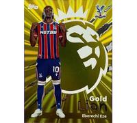 Premier League 2026 Eberechi Eze Gold Lion Trading Card