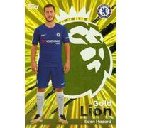 Premier League 2026 Eden Hazard Gold Lion Trading Card