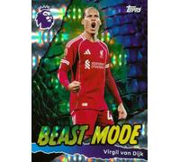 Premier League 2026 Virgil Van Dijk Beast Mode Trading Card