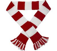 Premier League Striped Football Scarf Kit - Knitting Pattern Wool & Needles (Arsenal - Red/White)